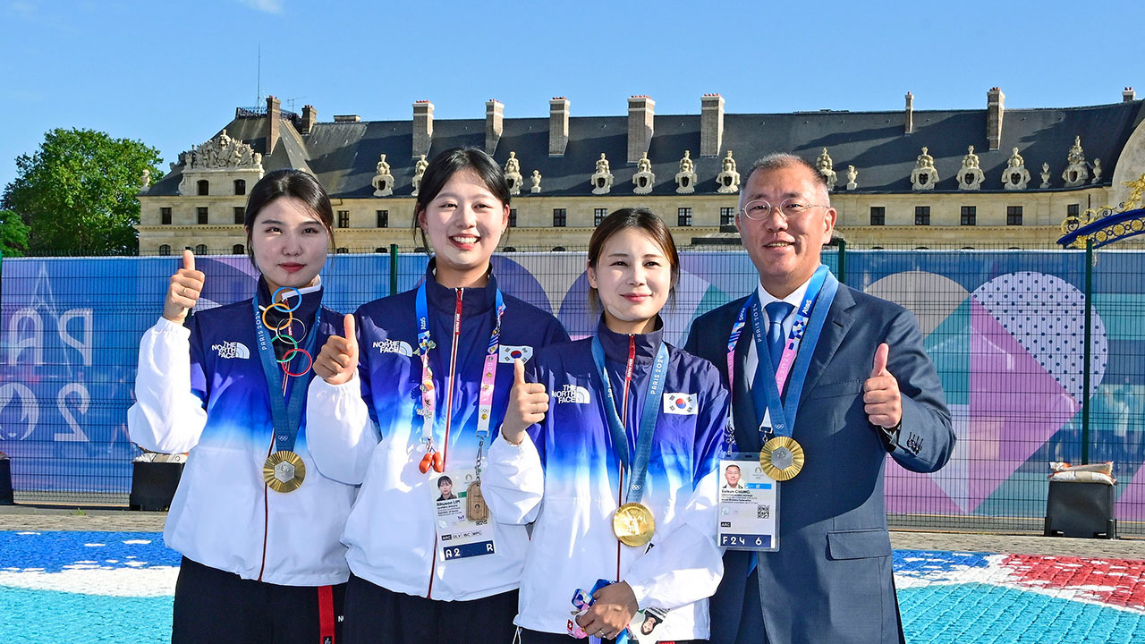 정의선 양궁협회장 6연임 성공‥2029년까지 임기