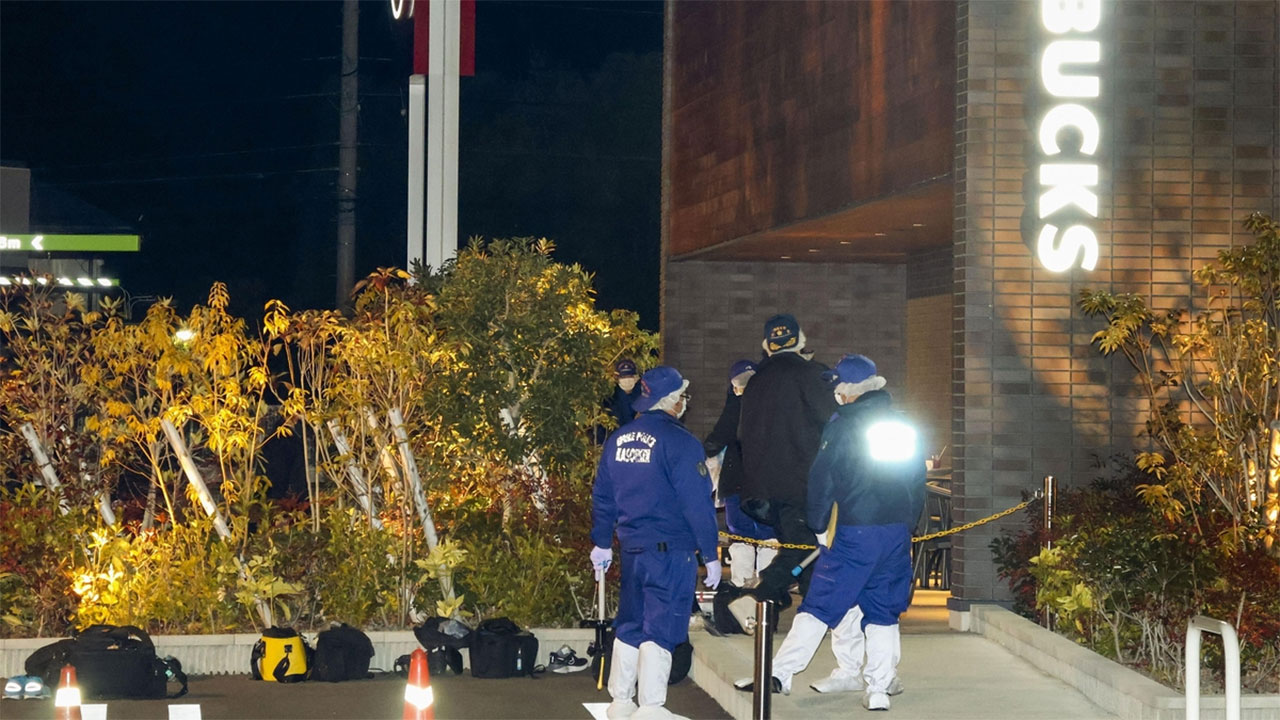 일본 카페 테라스석에서 총격으로 1명 사망‥경찰 수사 중
