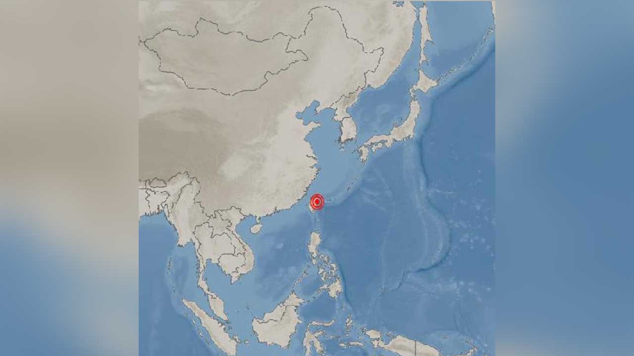 대만 화롄현 북북동쪽 바다서 규모 5.4 지진 발생