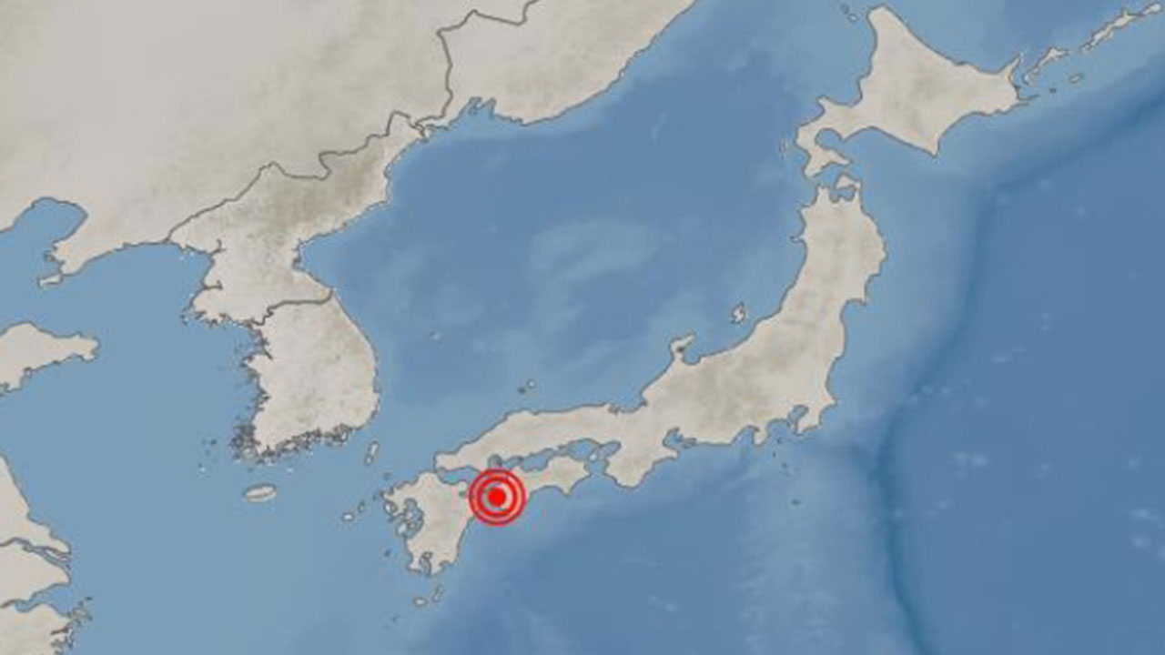일본 오이타현 오이타시 동쪽 바다서 규모 6.4 지진