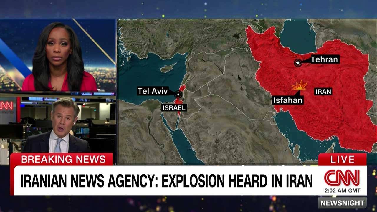 로이터 "이란 이스파한 공항서 원인 불명 폭발음"