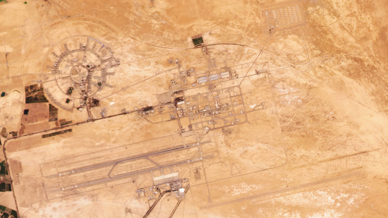 "이란 군기지에 큰 피해 흔적 없어"‥위성사진 포착