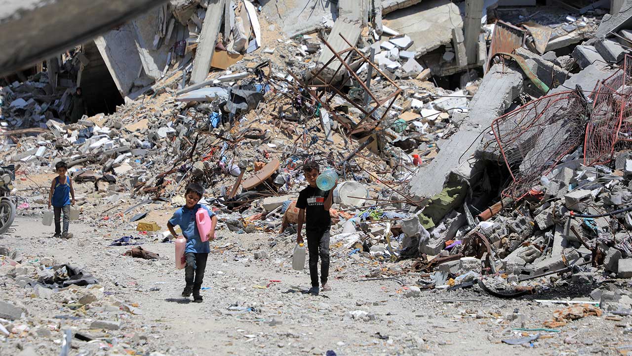 네타냐후 "가자 사망자 절반 가량이 하마스"민간인 피해 우려 일축