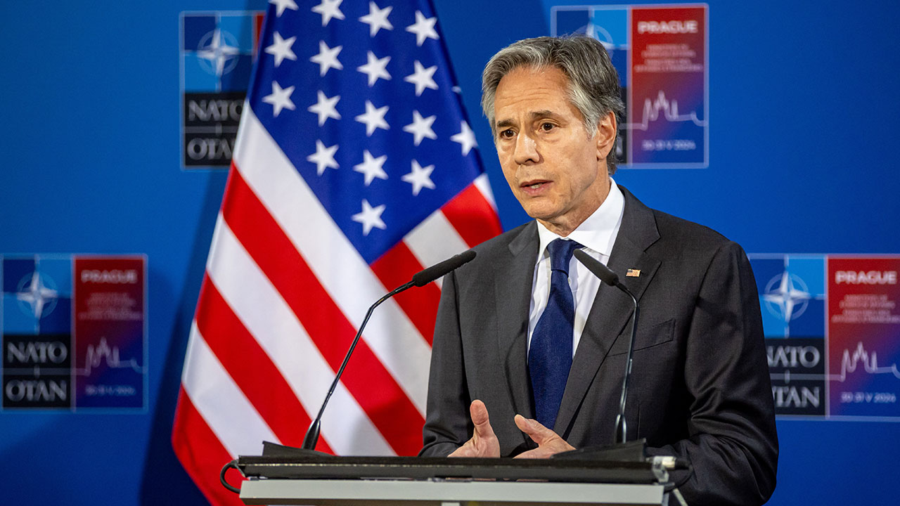 NYT "블링컨, 우크라에 美무기로 러 본토 타격 가능범위 확대 시사"