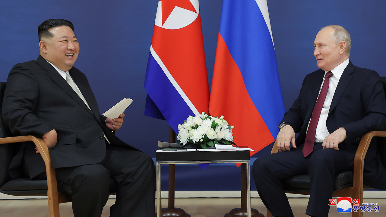 서방 언론 "푸틴 방북, 북러 군사 협력 강화 우려"