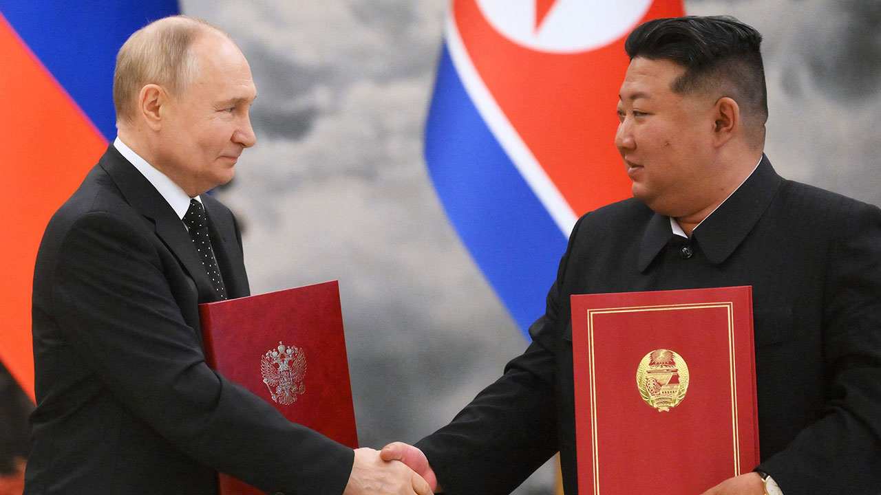 북·러, 평양서 정상회담‥"침략시 상호지원"·"동맹 관계"