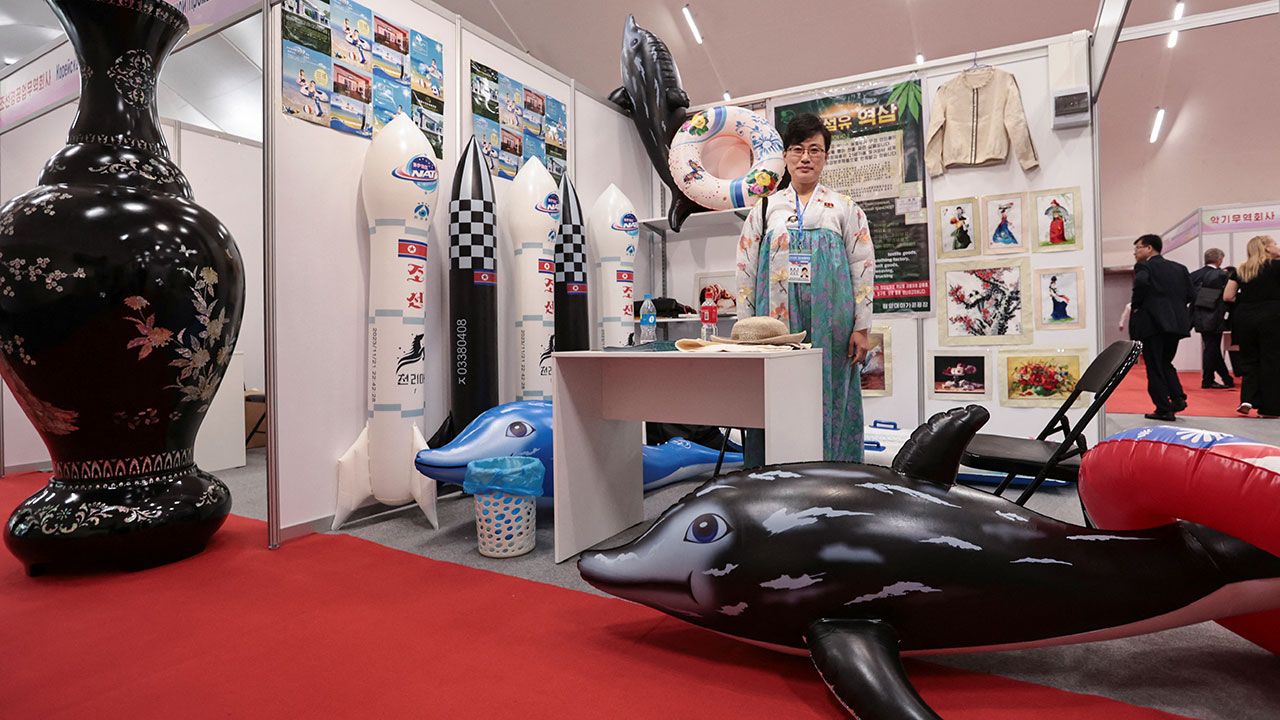 "러시아서 열린 북한 상품박람회에 한국인은 출입 금지"