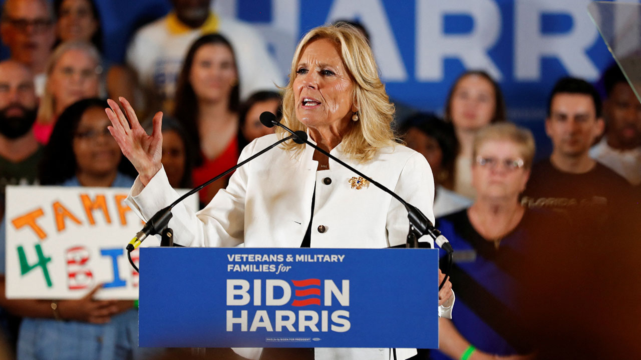 질 바이든 "남편, 이번 선거에 다 걸었다‥나도 다 걸 것"