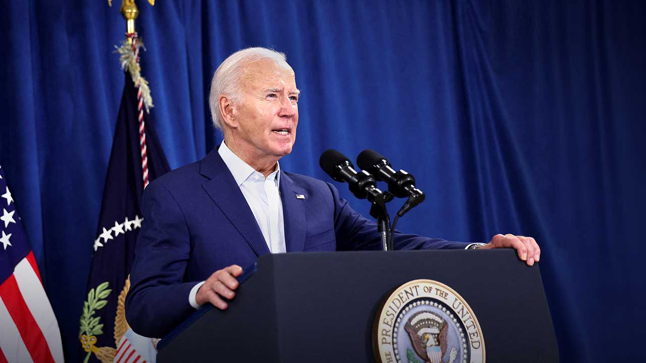 바이든, 코로나19 재확진‥유세 일정 취소하고 자체 격리