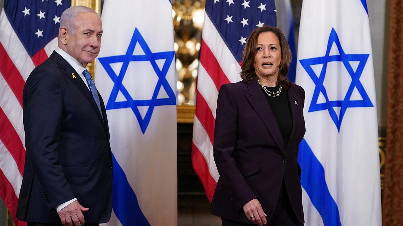 해리스 "이스라엘, 스스로 방어할 권리 있어‥외교적 노력도 계속"