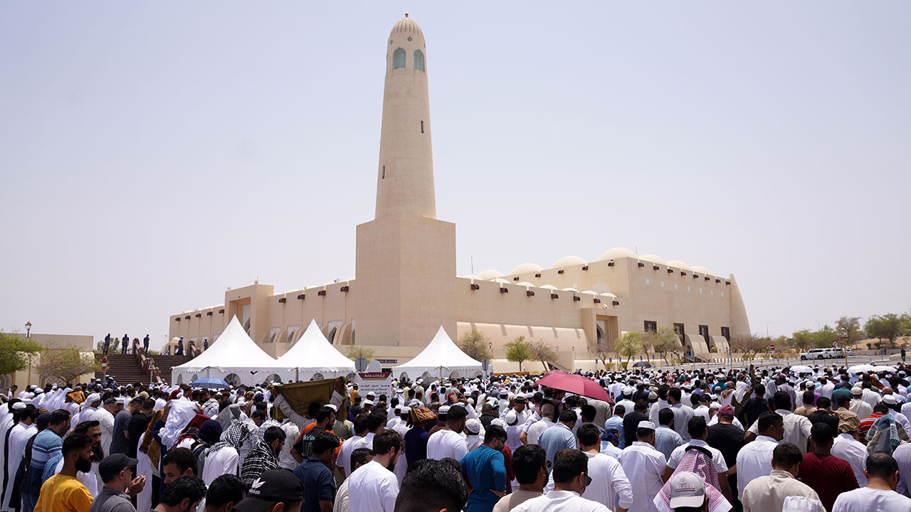 카타르서 하니예 장례식‥테헤란에서 도하로 시신 운구해 안장