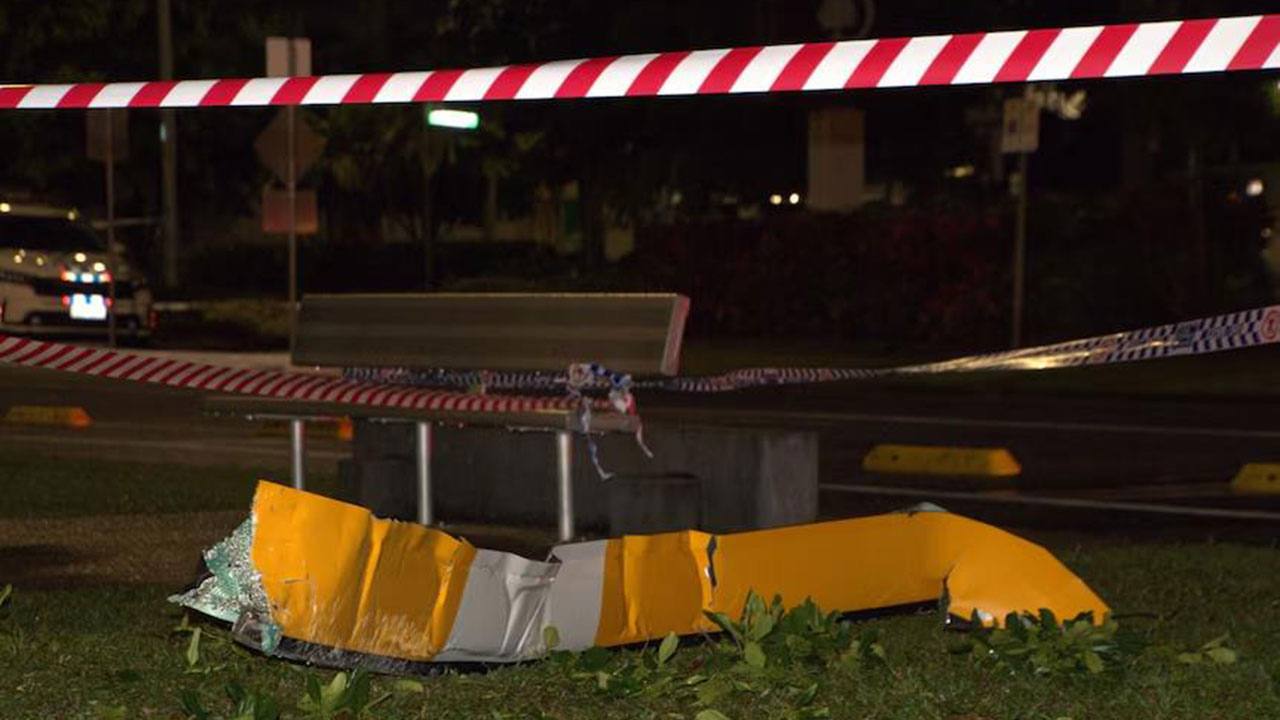 호주 케언스 호텔 지붕에 헬기 추락‥"조종사 사망·400명 대피"