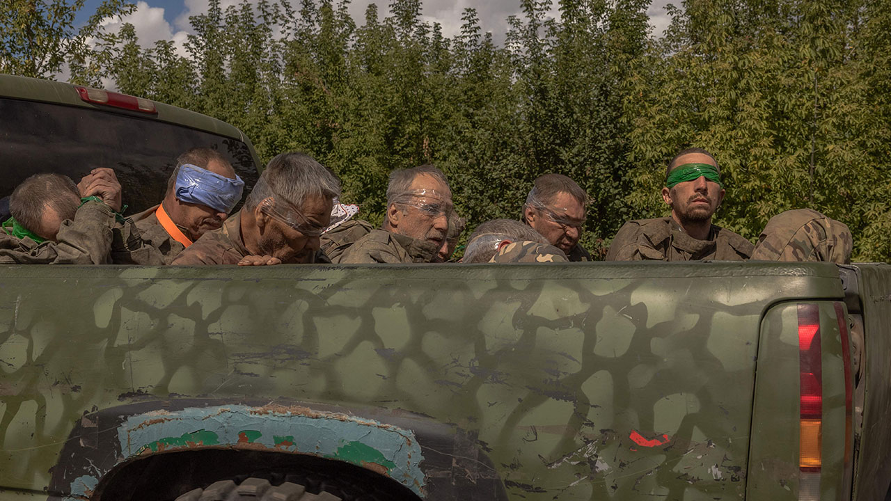 우크라 "러 본토서 1∼2㎞ 더 진격‥포로 100여명 생포"