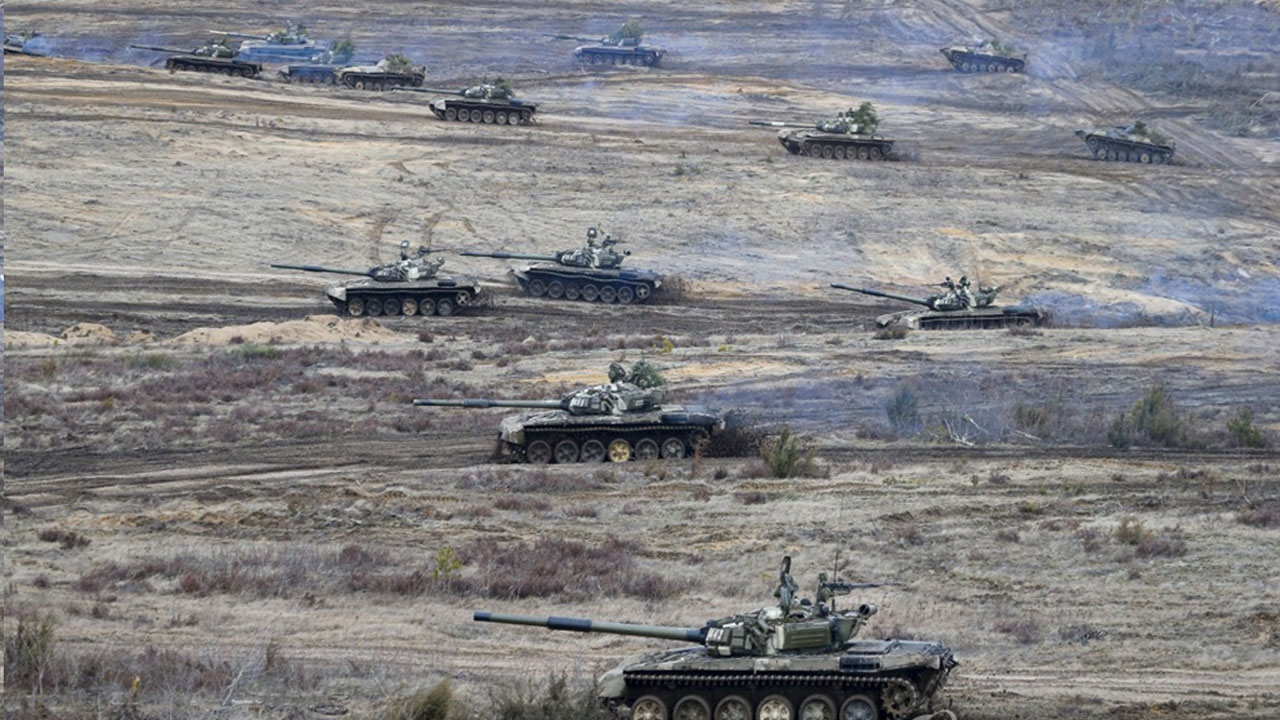 우크라 국경에 '친 러시아' 벨라루스 병력 대거 집결