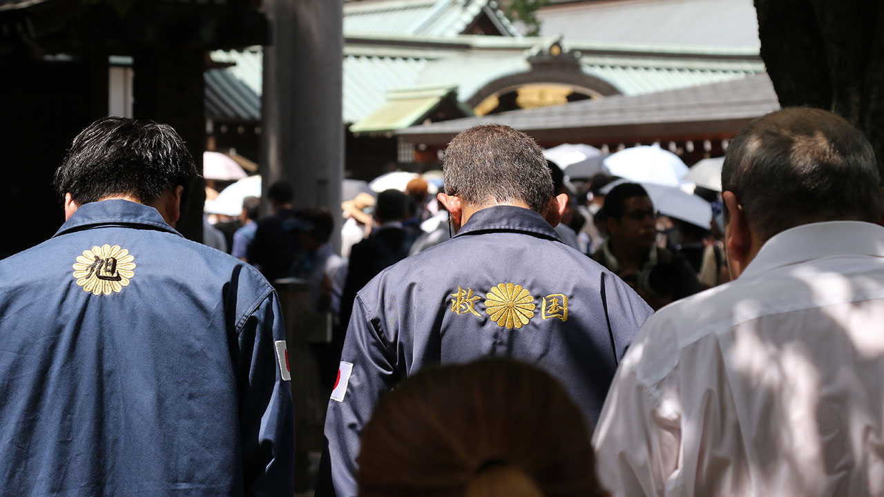 일본 자위대 수장 "개인 자격 야스쿠니신사 참배는 문제없어"