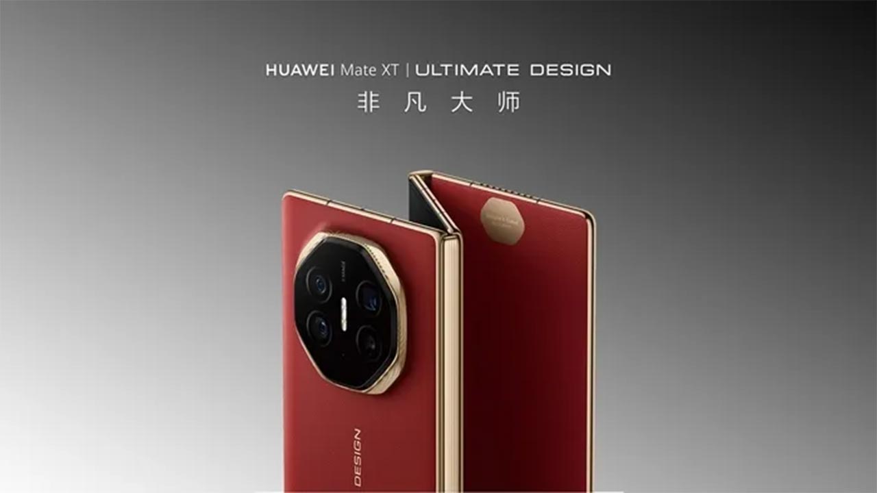 화웨이, 세계 최초 두 번 접는 스마트폰 출시‥"펼치면 10.2인치"