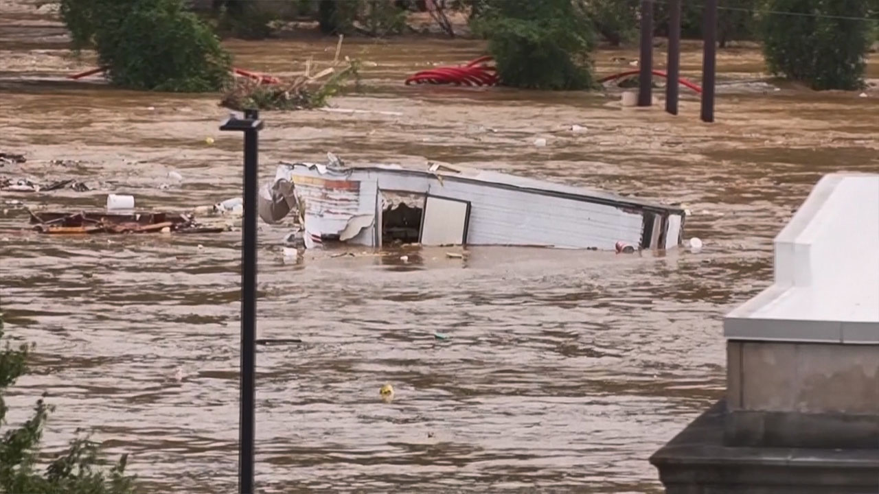 허리케인 '헐린' 미국 사망자 최소 57명‥"재산 피해 최대 34조 원"