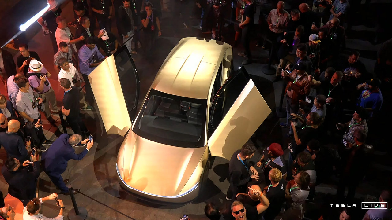 테슬라, 운전대·페달 없는 로보택시 '사이버캡' 공개‥"2026년 양산"