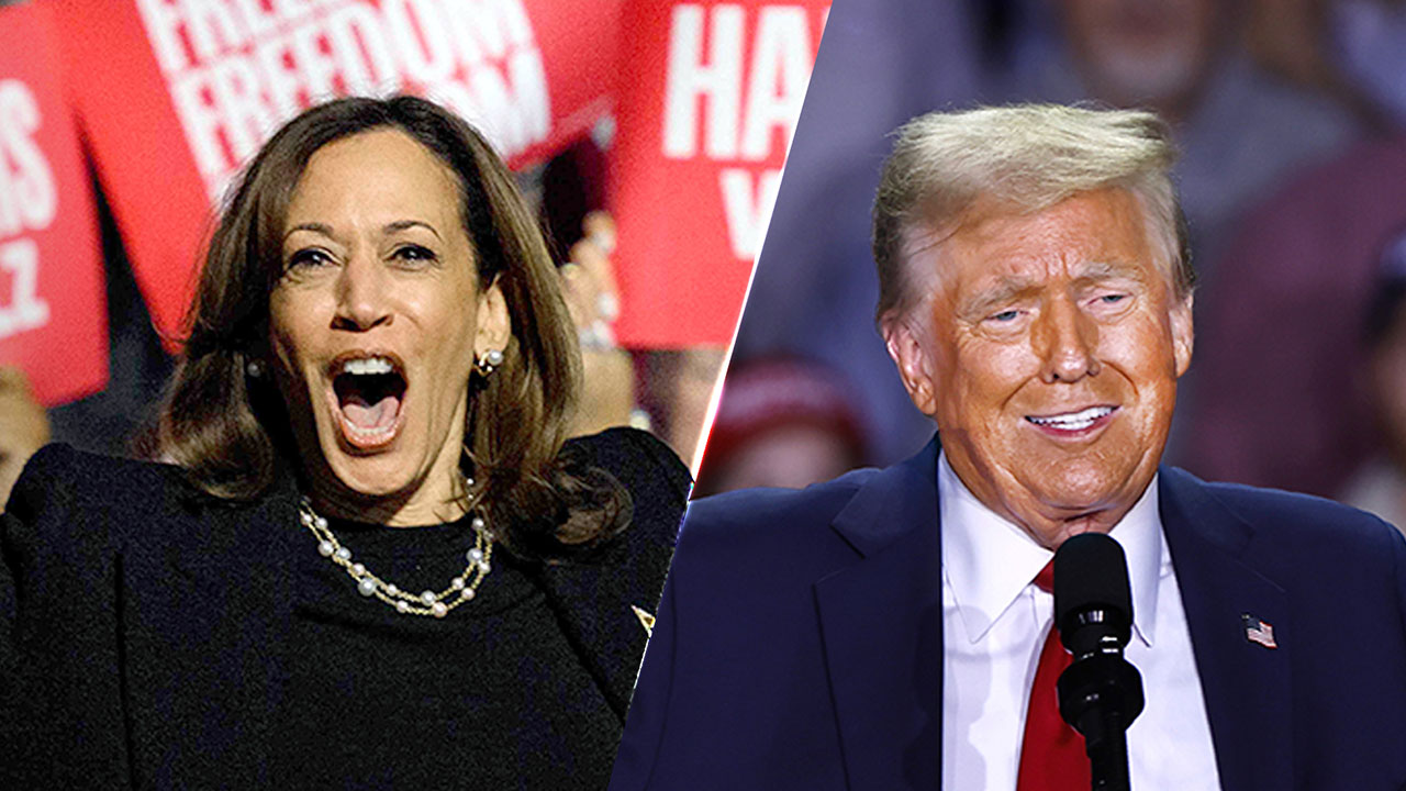 출구조사 호감도 해리스 48%, 트럼프 44%