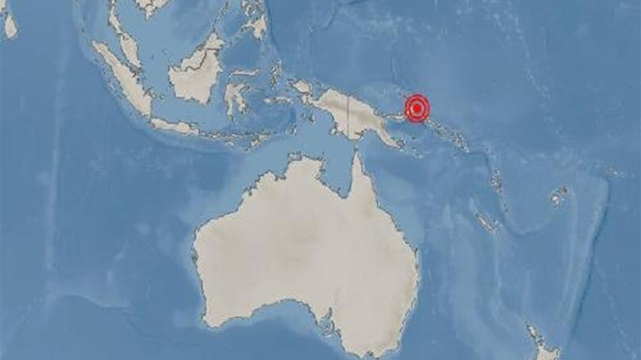 파푸아뉴기니 코코포 동남동쪽 바다서 규모 6.7 지진