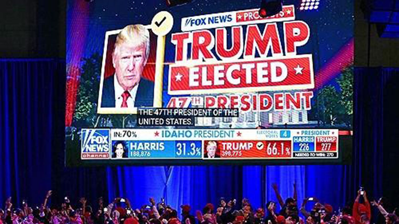 트럼프 당선에 날개 단 폭스뉴스‥대선 이후 시청자 40% 급증