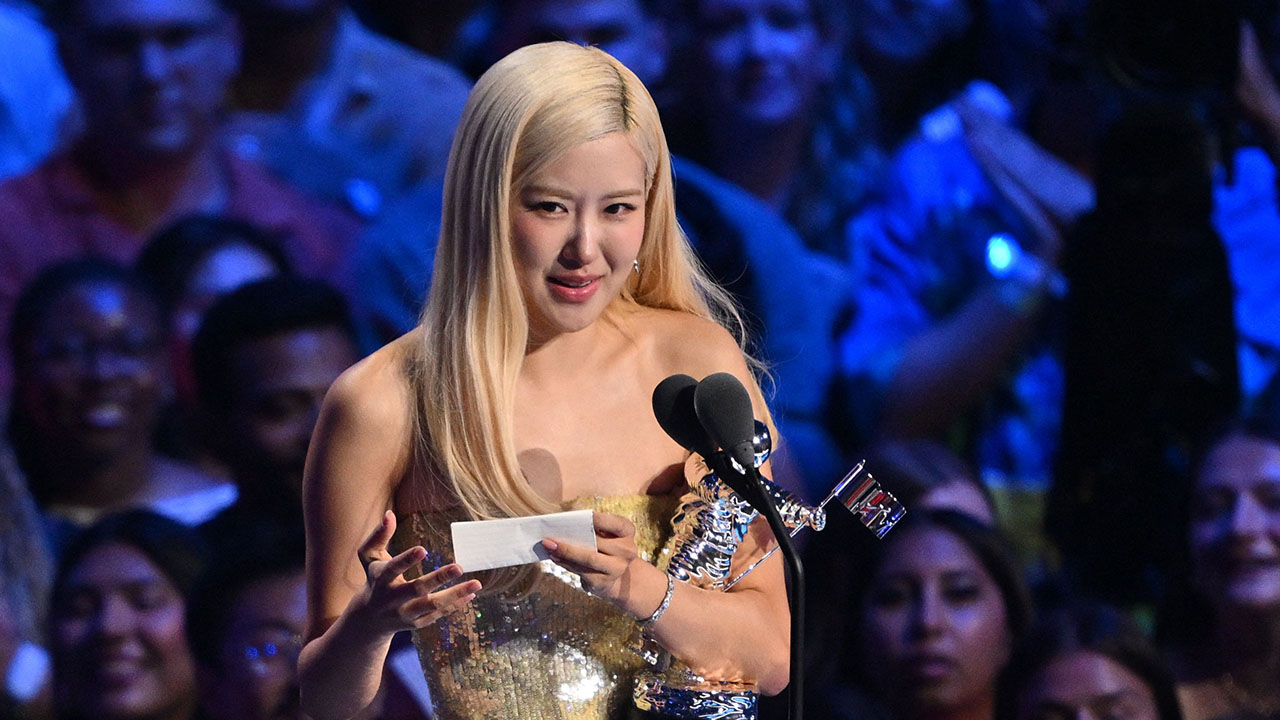 로제 MTV VMA '올해의 노래'‥"블랙핑크 멤버들, 저 상 탔어요"