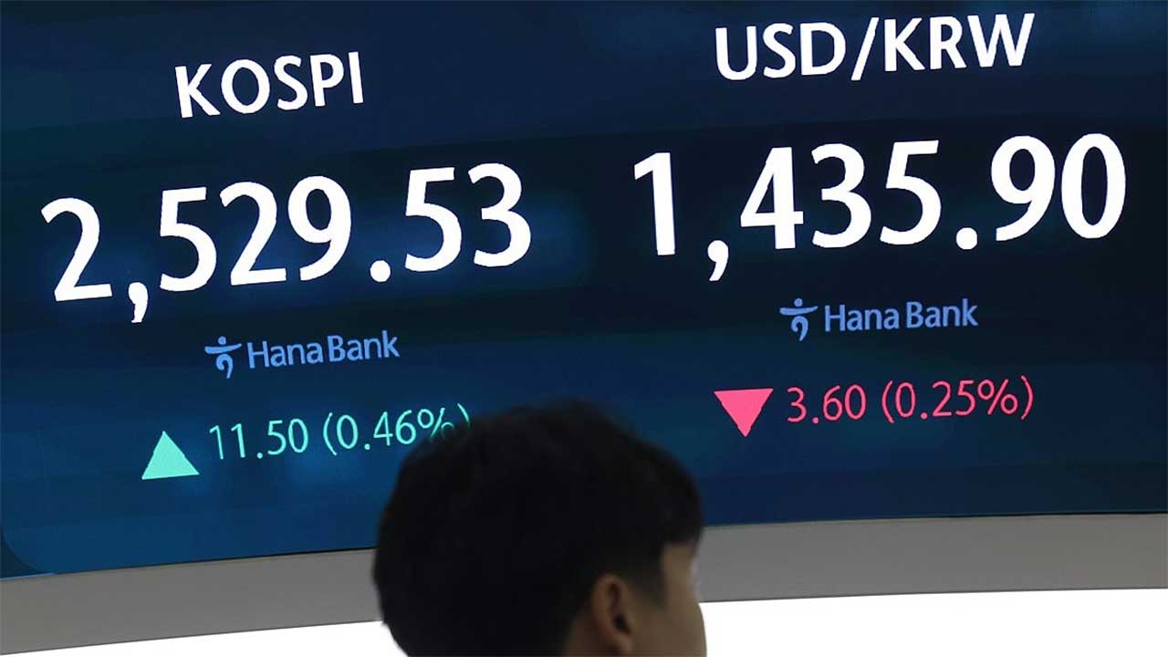 코스피, 미국 관세 우려 완화에 2,540대 회복‥반도체주 강세