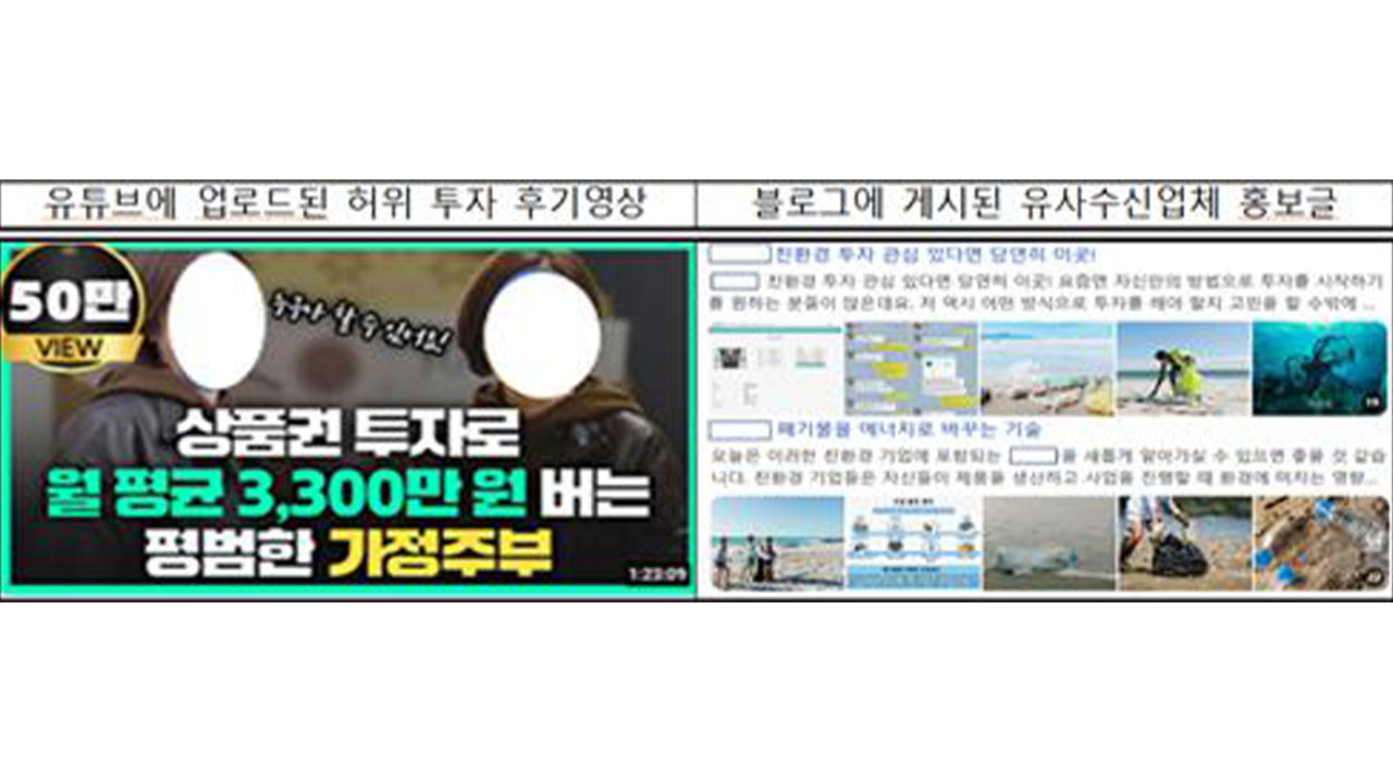 가짜 후기로 투자금 모은 뒤 잠적‥유사수신 35곳 수사의뢰