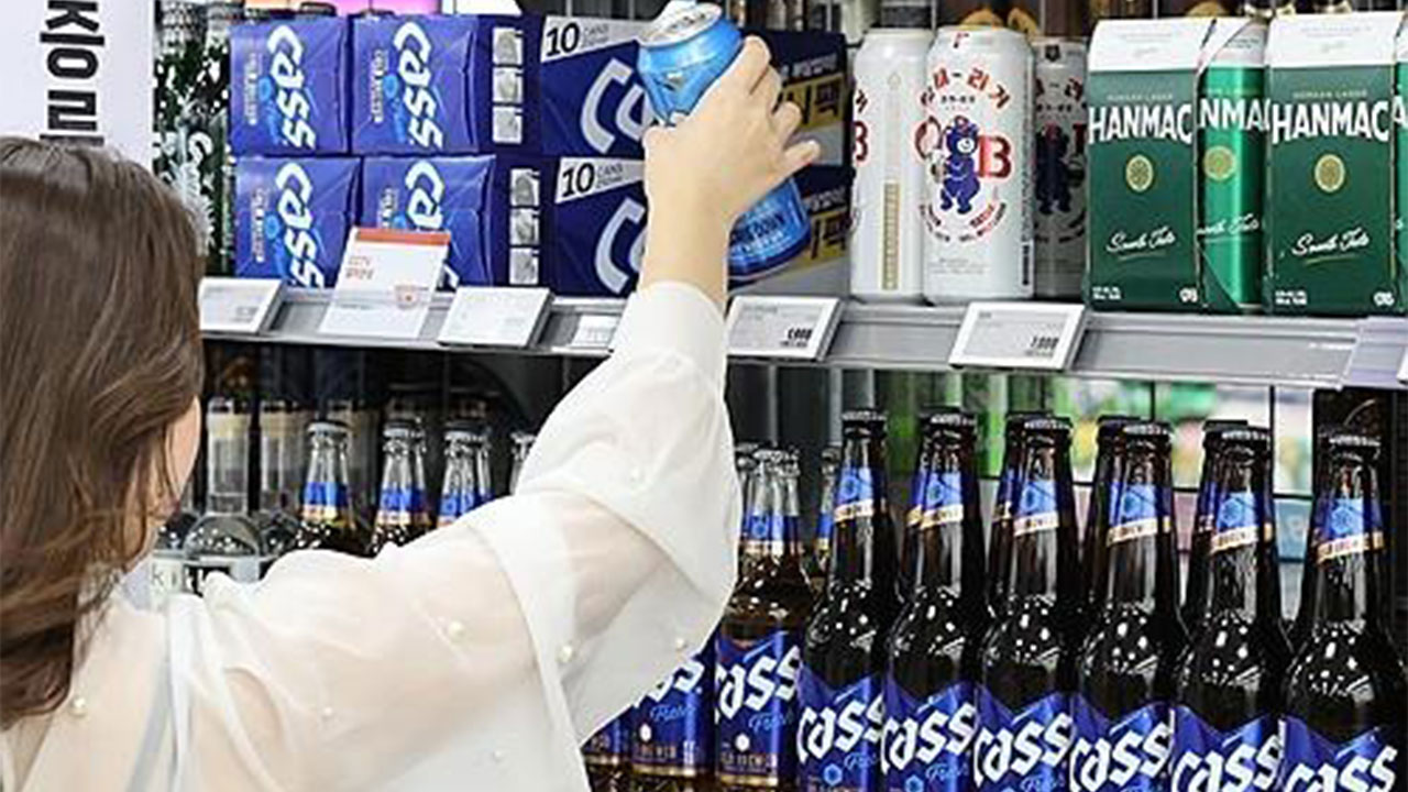맥주 가격도 오른다‥오비맥주, 카스 등 평균 2.9% 올려