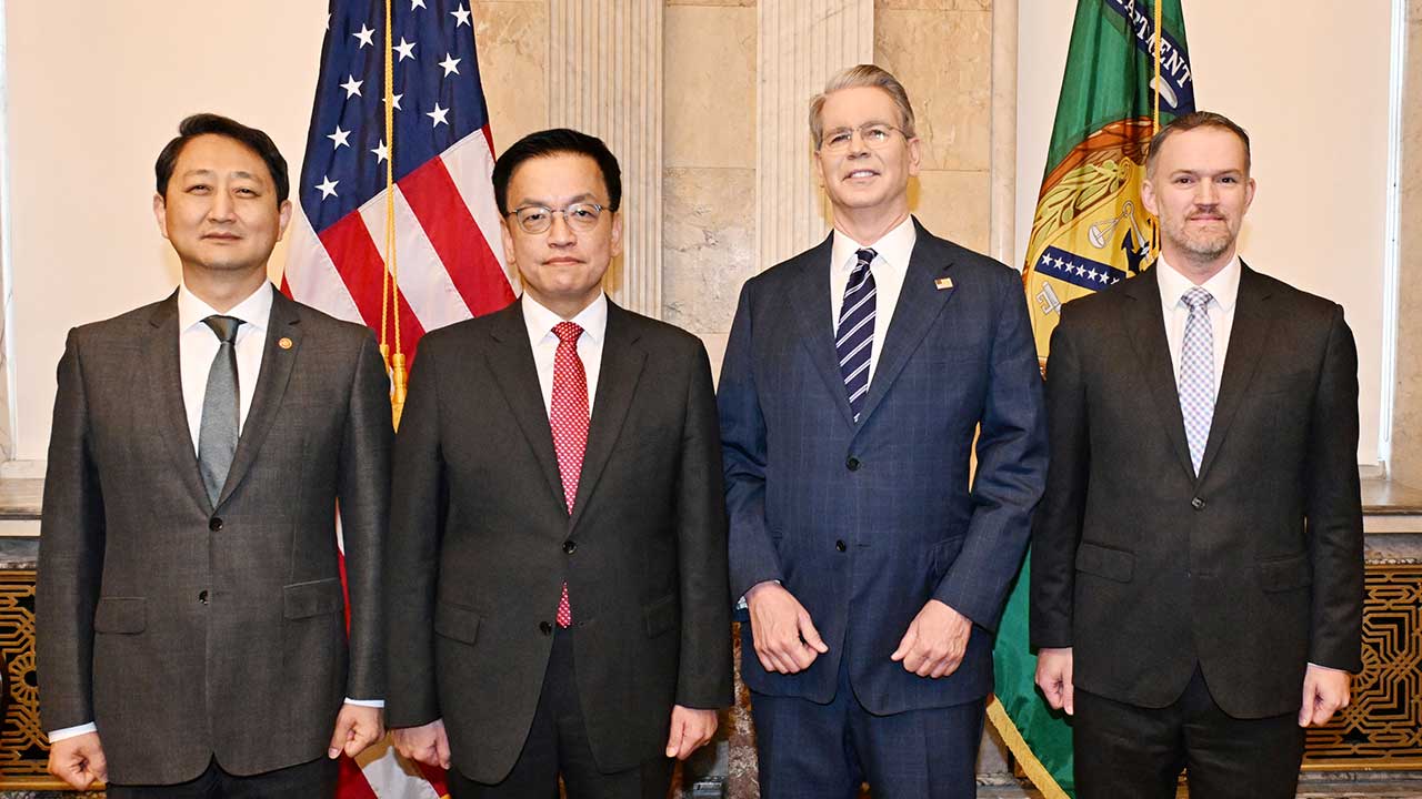 정부, 미국 베선트 재무장관 반박‥"대선 전 통상협상 마무리 언급한 바 없어"