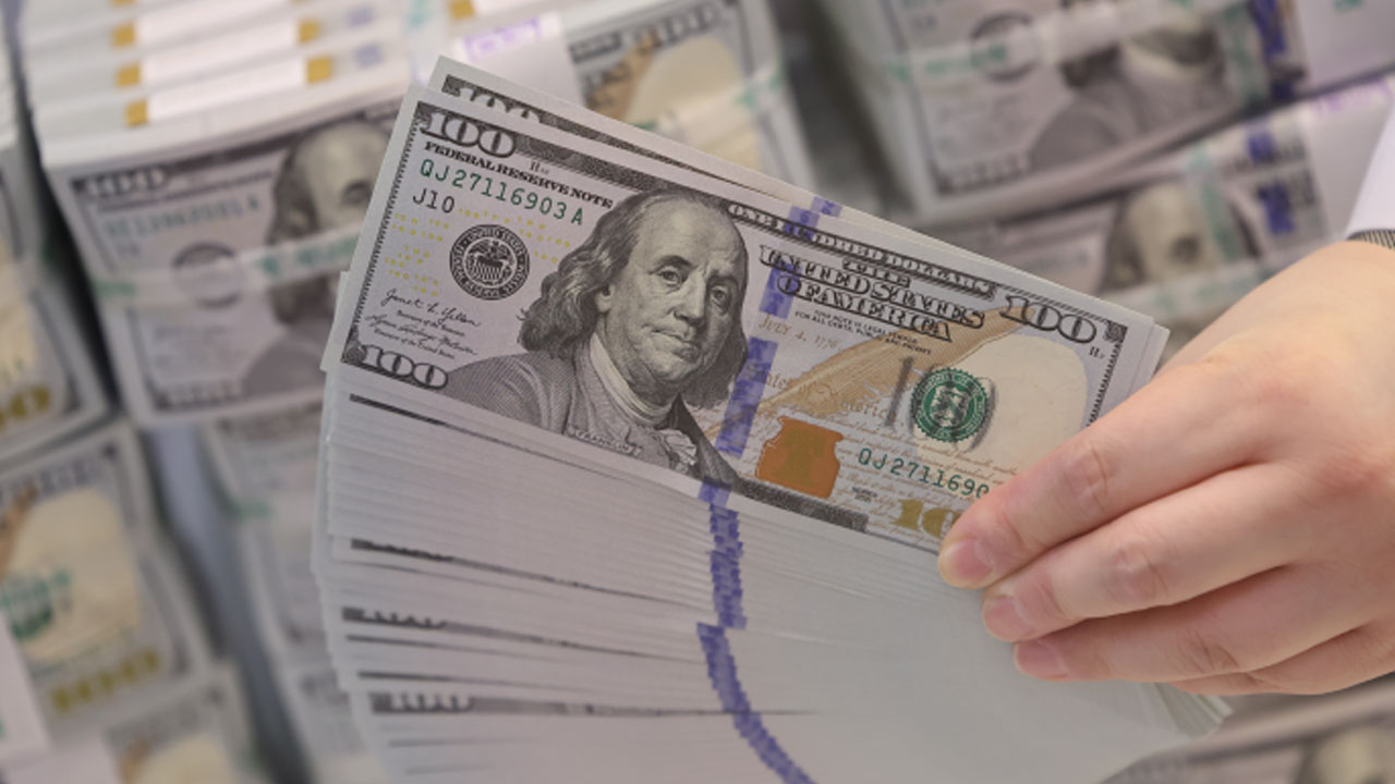 올해 4월 말 외환보유액 4천47억 달러‥지난달보다 50억 달러 감소 