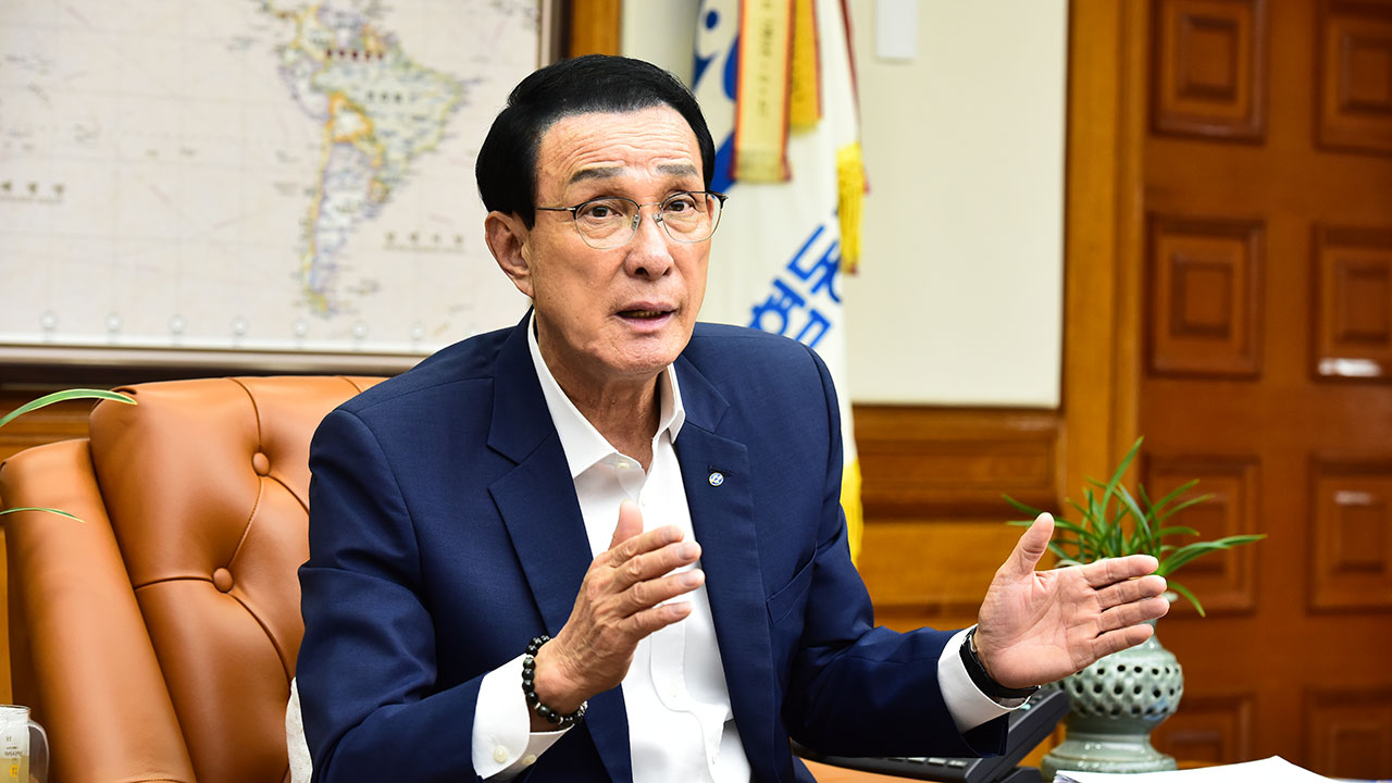 노동진 수협회장 "노량진에 복합시설 짓고 수산클러스트 조성"