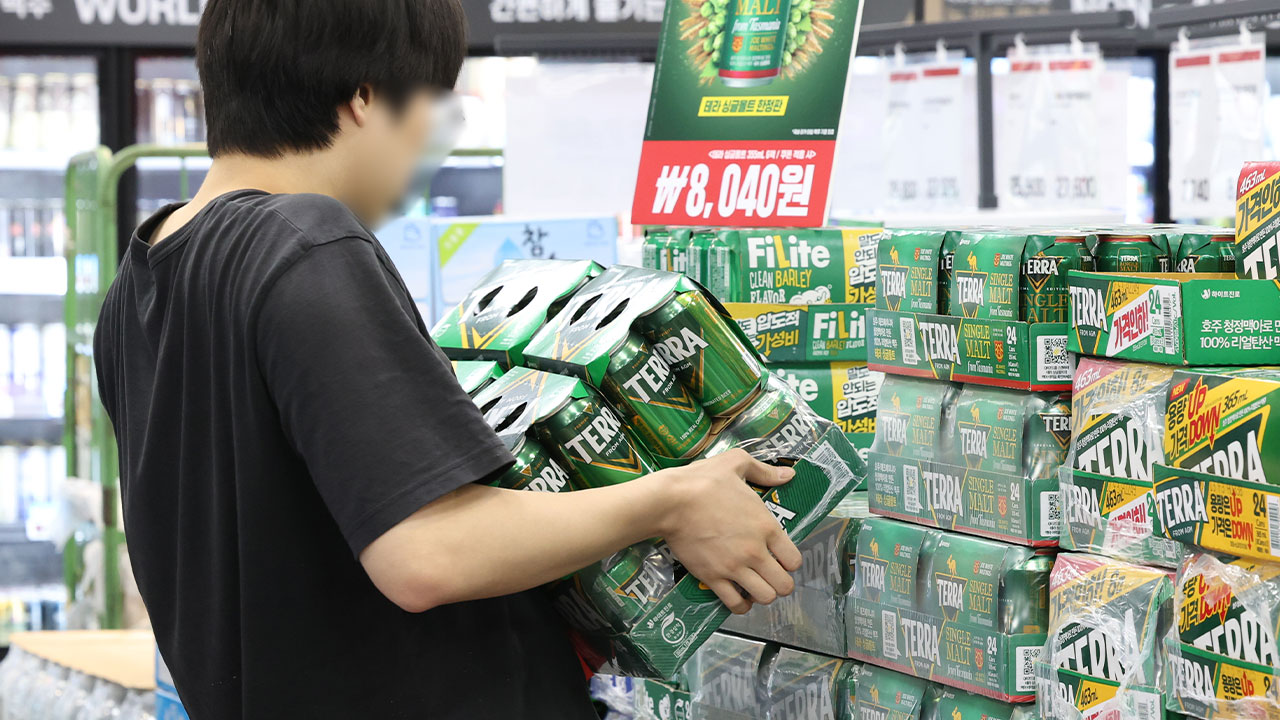 오비맥주 이어 하이트진로도‥테라·켈리 1년 반 만에 가격인상