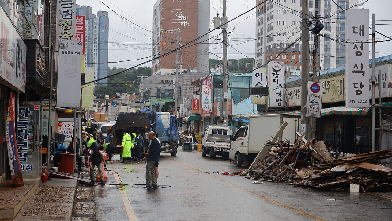 정부 수해 금융 지원‥"피해 가정 최대 1억 지원, 대출 연장, 연체료 면제 등"