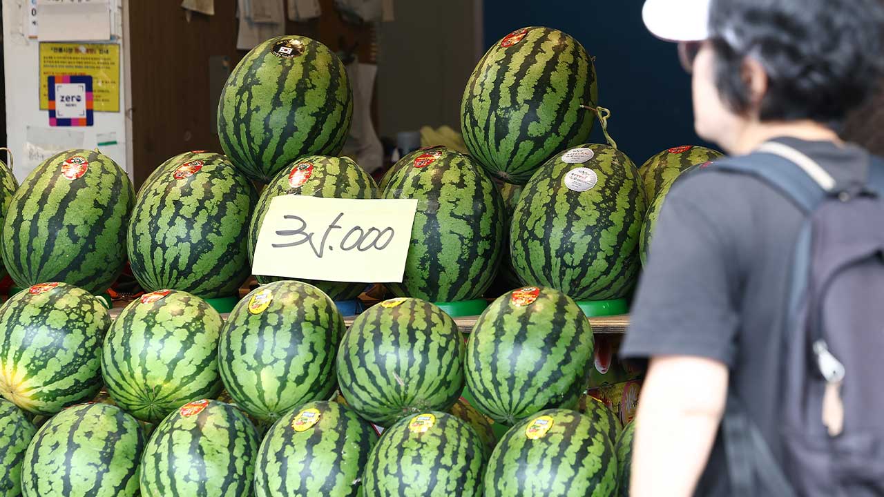 농경연 "이달 수박·복숭아·토마토 가격 평년보다 비쌀 듯"