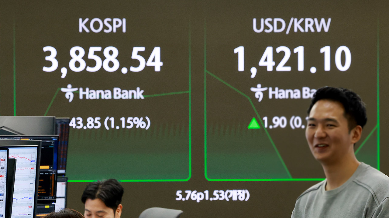 코스피 3,890찍었다‥5거래일 연속 최고치 경신