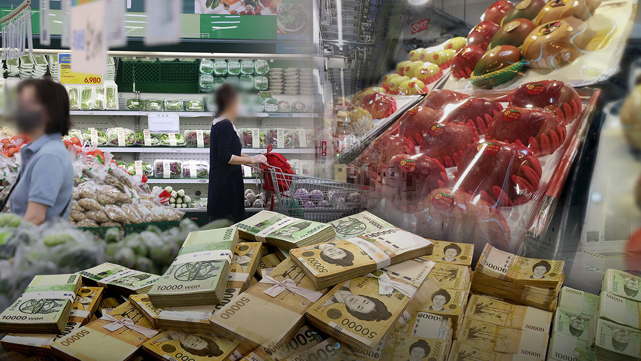 10월 소비자물가 2.4% 올라‥작년 7월 이후 최대폭 상승