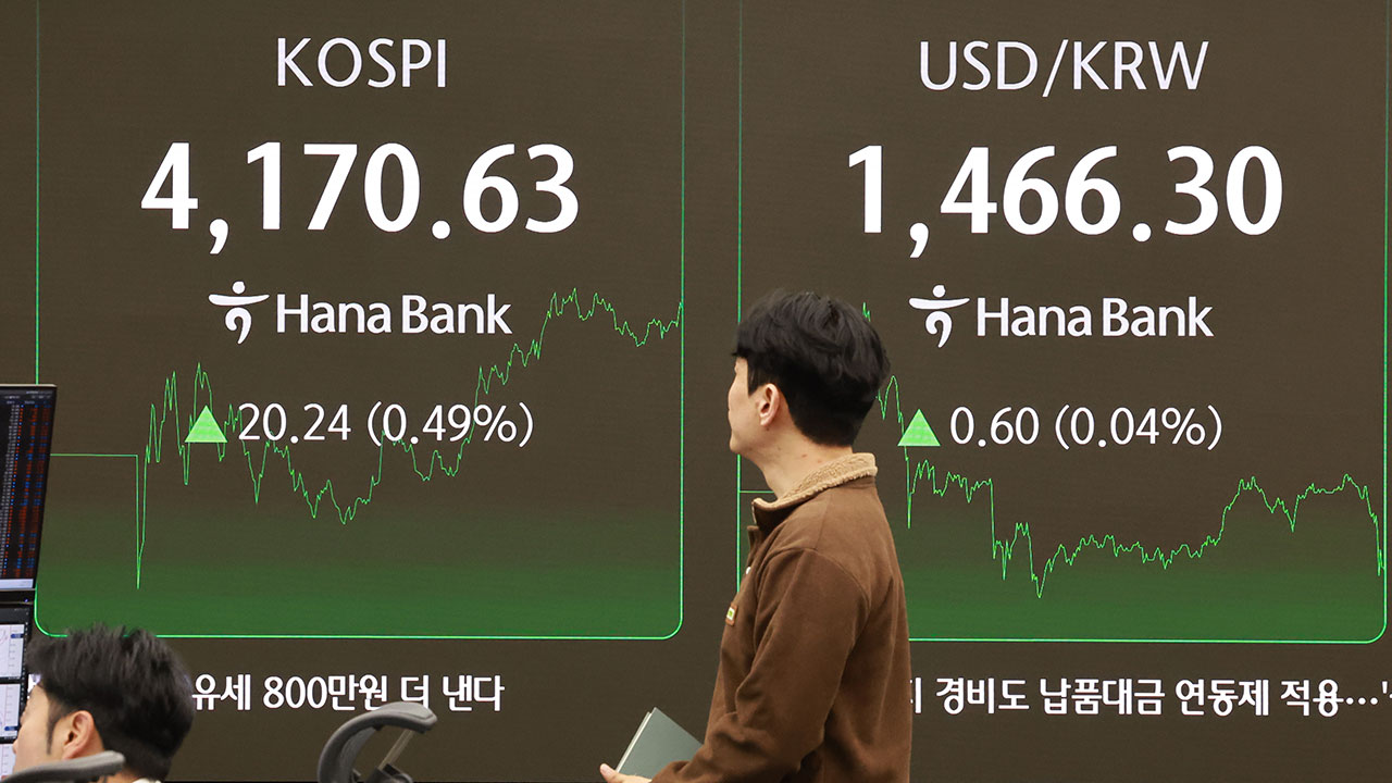 원달러 환율 장중 1,475원까지 올라‥미국 셧다운 종료에 상승폭 축소