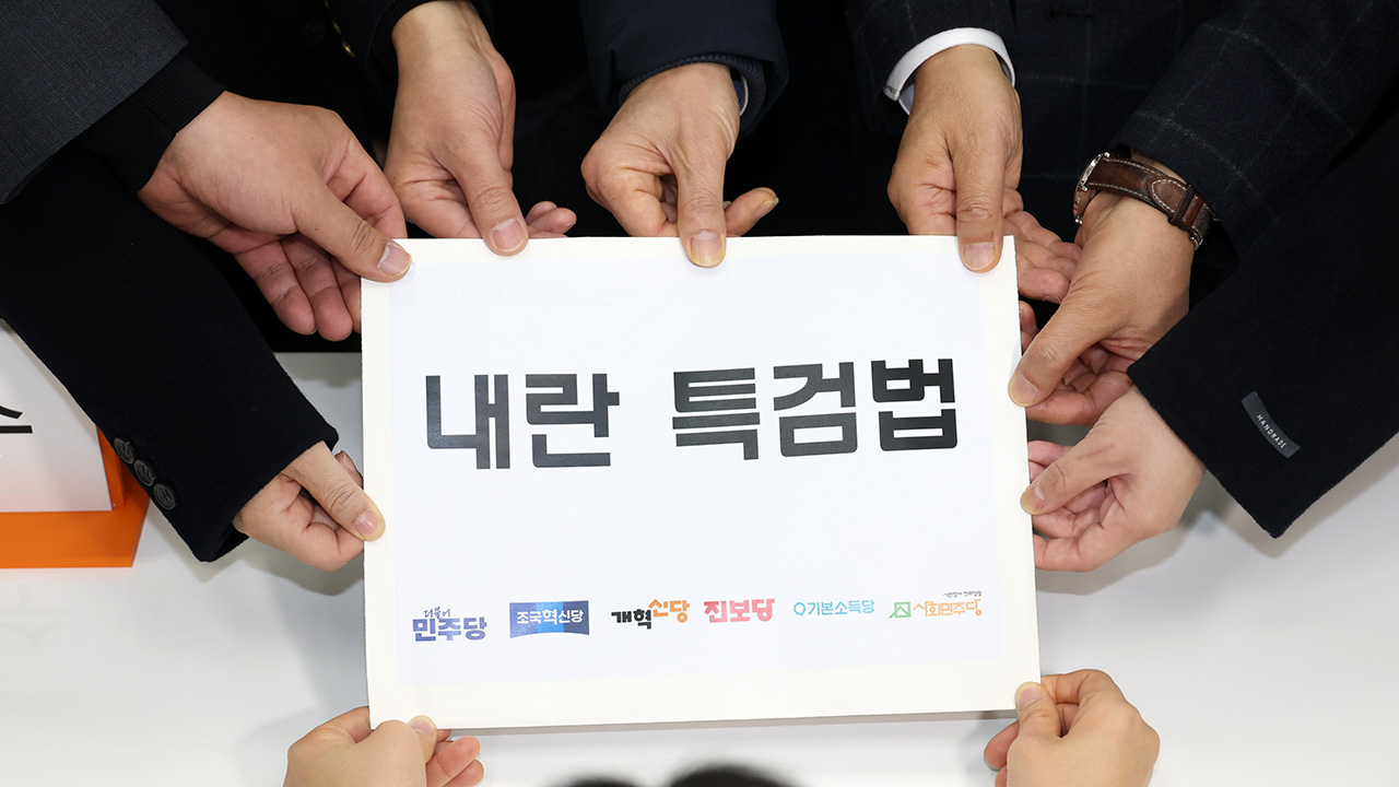 '재발의' 내란 특검법, 국회 법사위 소위 통과‥'대법원장 추천·외환 혐의' 포함