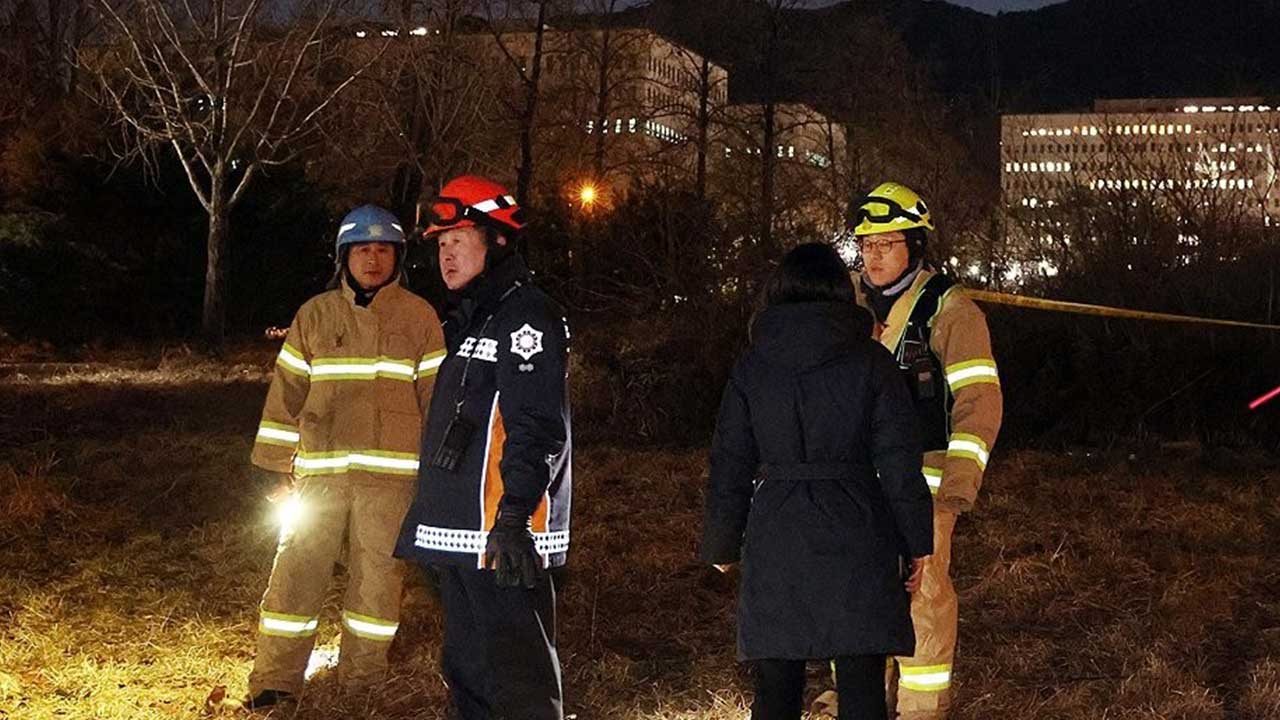 과천 공수처 청사 인근서 60대 남성 분신해 중태‥경위 조사 중