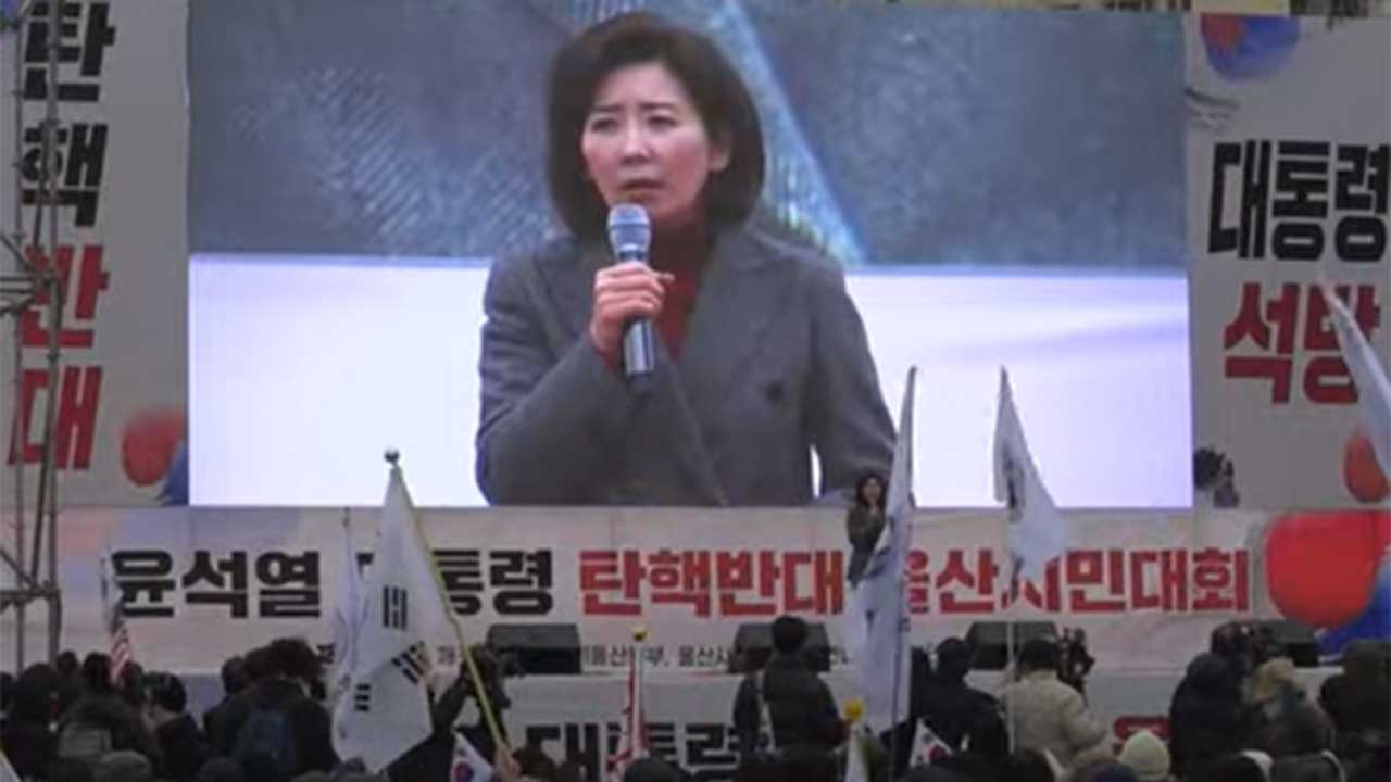 '친윤계' 의원들, 울산 달려가 "윤 대통령 복귀 위해 국민 일어나야"