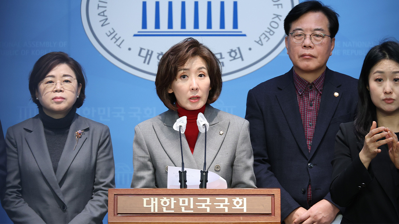 나경원 "민주당은 '계엄 유발자'‥계엄 할 수밖에"‥민주 "명백한 내란 선동"
