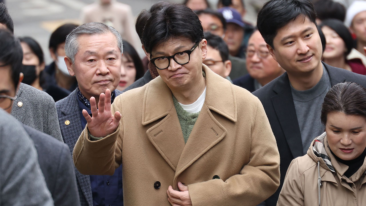 한동훈 "뭉치면 이재명은 절대 이번 선거 못 이겨"