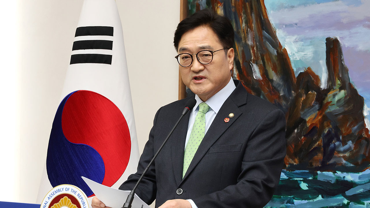 우원식 "헌재, 윤석열 탄핵심판 선고 신속히‥한덕수는 마은혁 임명해야"