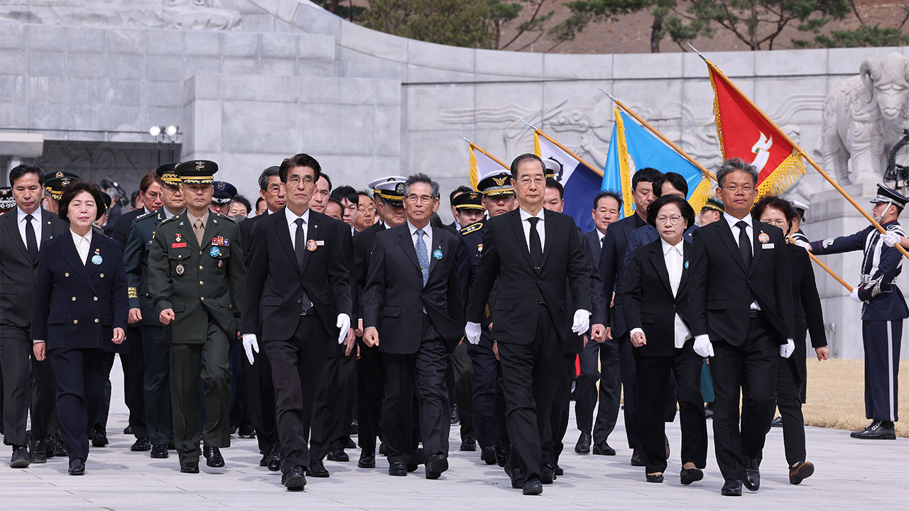 한덕수 "북한, 지구상 가장 퇴행적‥도발에 즉각적·압도적 대응"