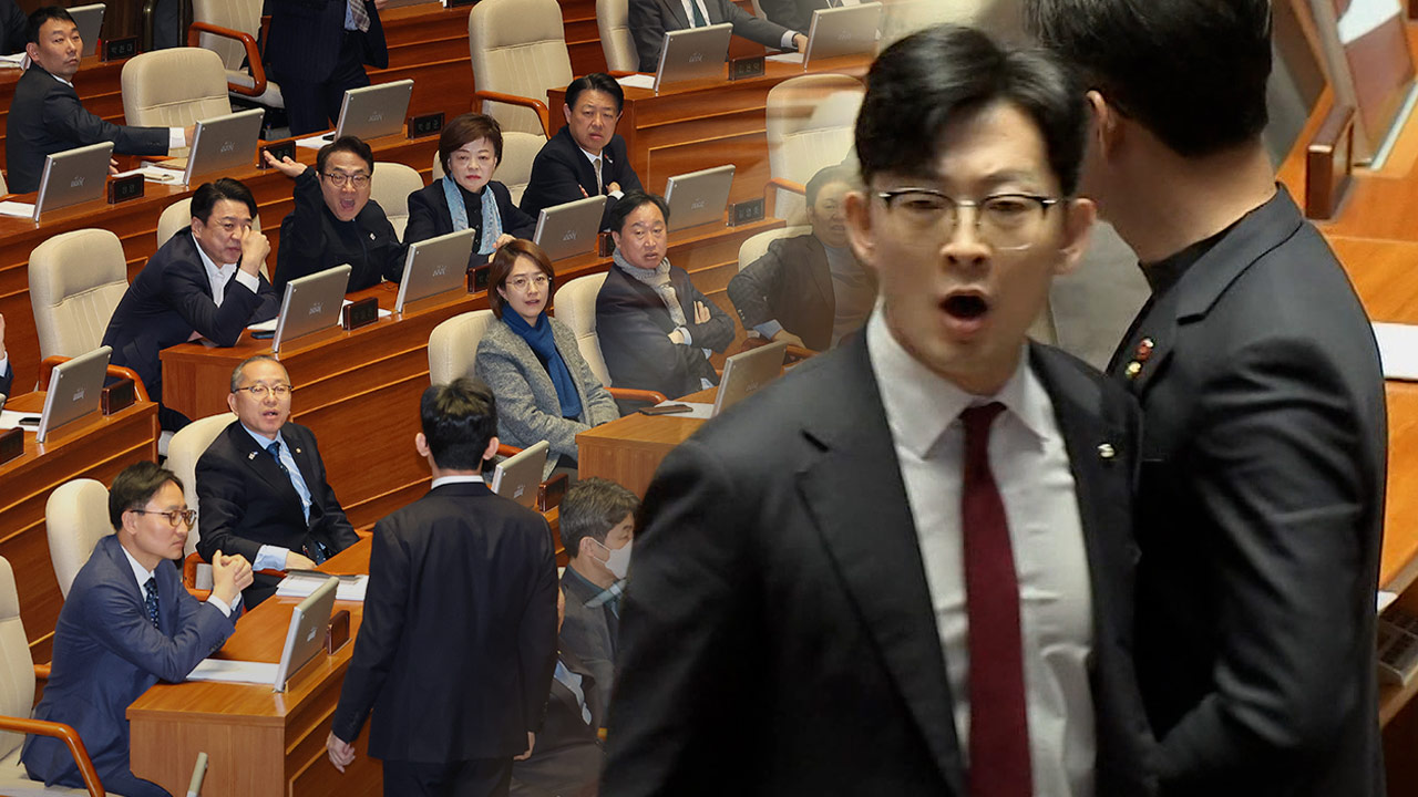 민주당 "'공산주의자' 발언 박충권, 사과 않으면 제명 추진"