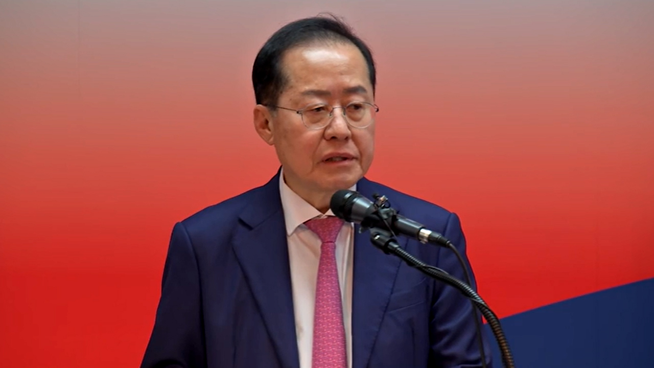 홍준표, 대선 출마 공식 선언‥"이재명 사법 심판대로 보내야"