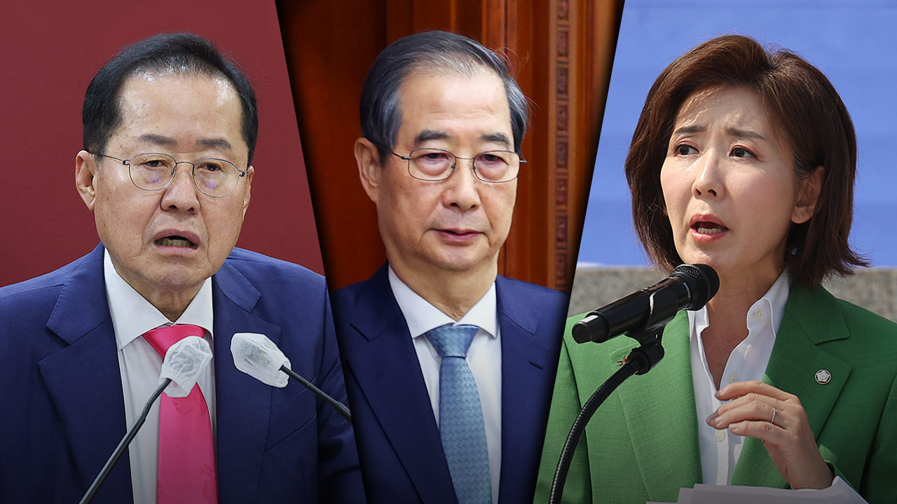 홍준표 "한덕수 출마설 상식 반해"‥나경원 "하실 일 많아"