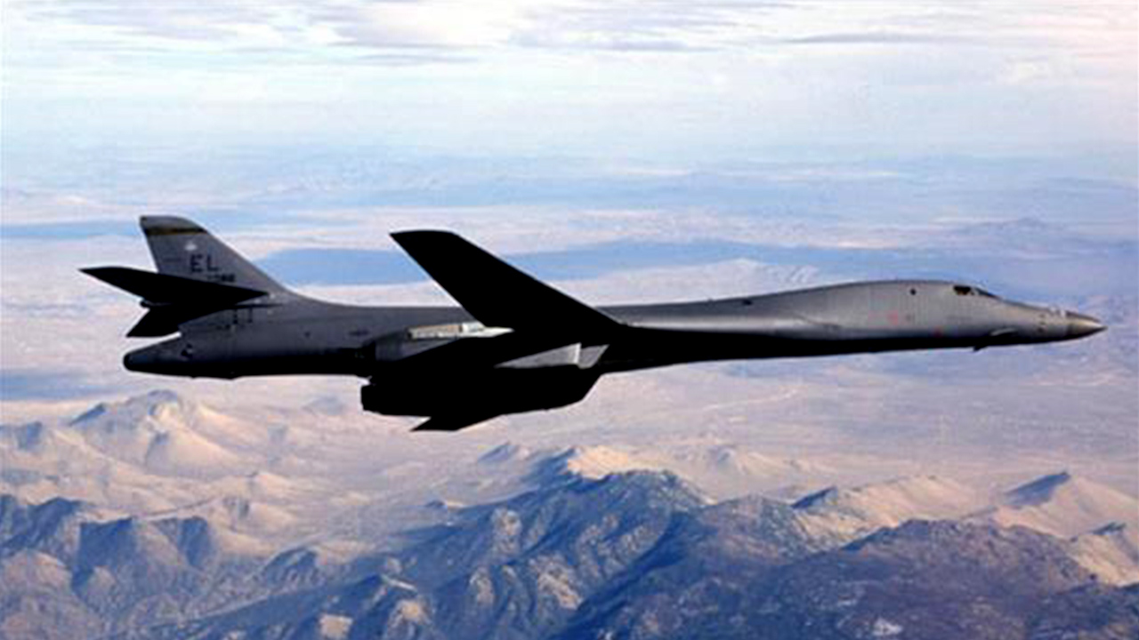 美 B-1B 전략폭격기 한반도 전개‥한미 연합공중훈련