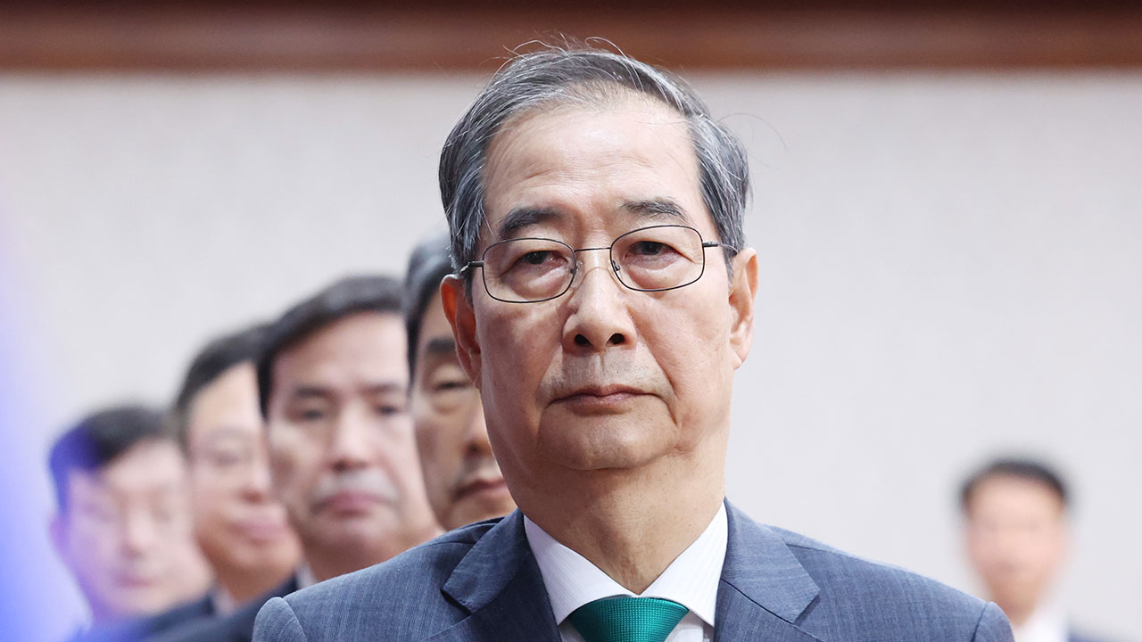 한덕수 "미국 관세에 반격 안 할 것"‥대선 출마 여부에는 "노코멘트"